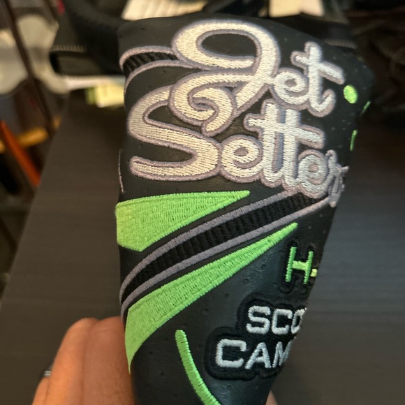 Black Putter with Green Lines Scotty Cameron putter 750 of it made only h12 34 I - Picture 12 of 14